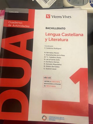 Lengua castellana y literatura 1 Bachillerato :...