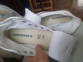 Botas Converse Talla 38 Blancas