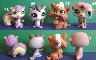LPS Littlest Pet Shop Figuras