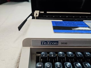 Macchina da Scrivere Vintage Texcon 3030