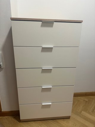 Cómoda Maisons du Monde blanca y madera