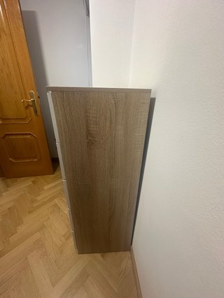 Cómoda Maisons du Monde blanca y madera