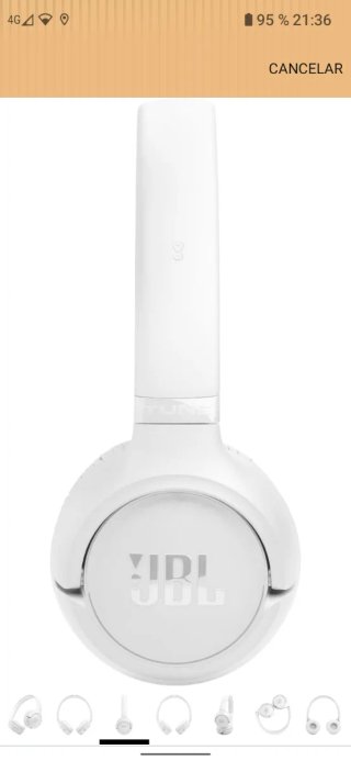 Auriculares JBL Tune 530 BT Bluetooth Blancos 76 h