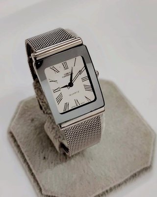 Reloj Vintage Mujer Carlo Cantinaro Acero