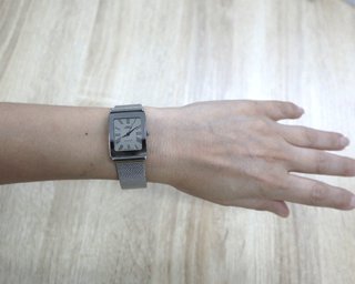 Reloj Vintage Mujer Carlo Cantinaro Acero