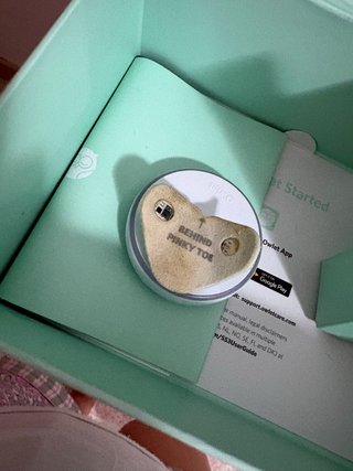 Owlet Sock con accesorios pie en caja