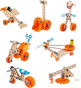 Hape set construcción madera imaginación regalo