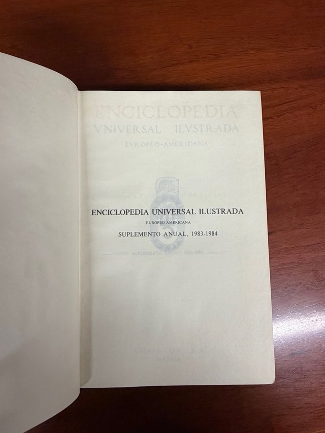 Enciclopedia universal ilustrada Espasa Calpe SA