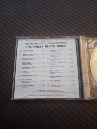 CD The Finest Black Music - Motorcity Allstars