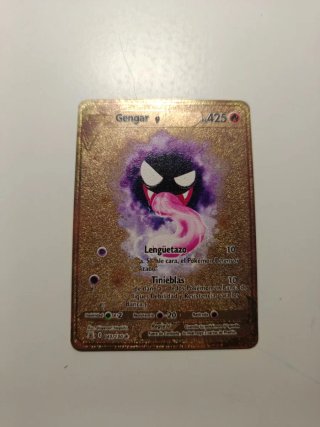 Gengar V Carta Pokémon Metálica