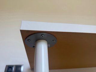 Escritorio blanco madera