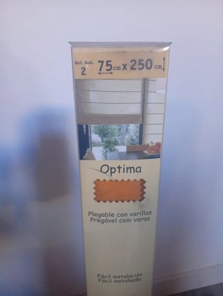 Persiana Optima 75x250 cm plegable