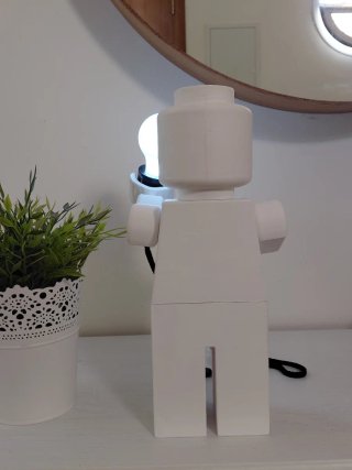 Lámpara Grande Estilo Lego