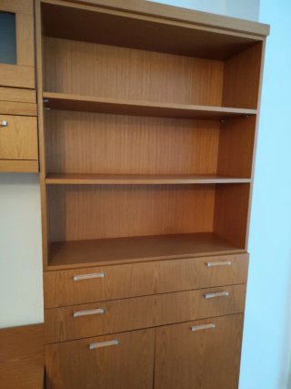 Mueble de salón modular madera