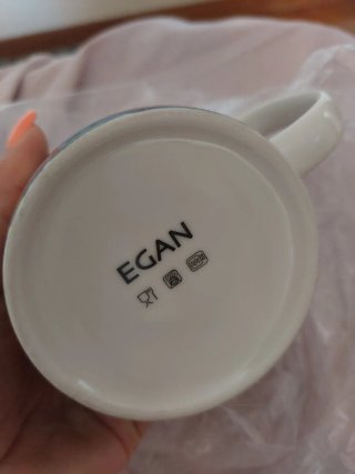 Tazza Egan gufo multicolore in porcellana