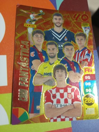 Carta Futbol Panini Card Fantastica