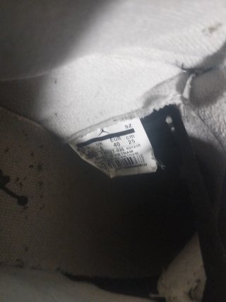 Jordan 5 Negro/Blanco