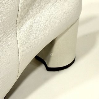 Talla 39 - Botines de piel blancos Wonders