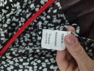 Chaqueta fina estampada talla única