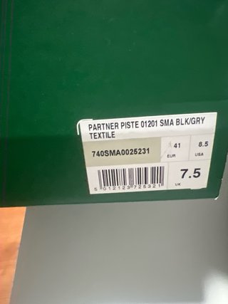 Zapatillas Lacoste Partner Negras