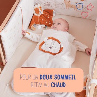 Noukie's saco dormir bebé invierno cálido