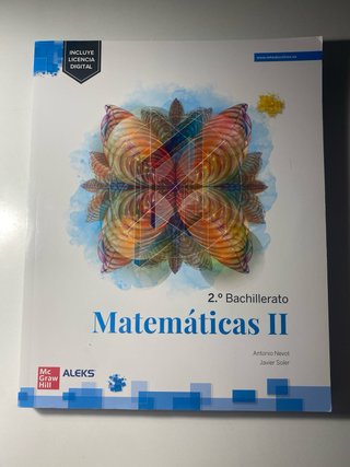 Libros 2º Bachillerato (precio varía por libro)