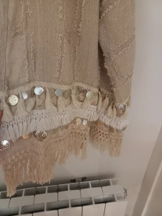 Chaqueta Beige Talla Única