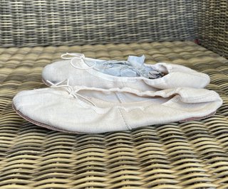 Bailarinas Ninet & Co Talla 35 Lona Beige