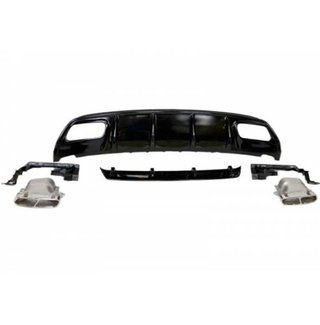 Difusor Trasero Mercedes W176 AMG 2012-2018 Look A