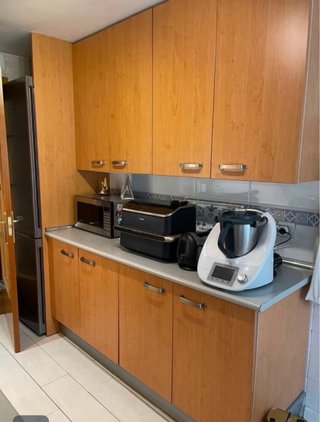 Muebles de cocina madera y metal