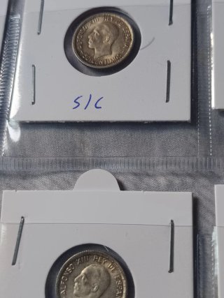 20 Monedas Plata 50 Céntimos 1926 Sin Circular