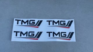 Pegatinas TMG Toyota Motorsport (4 uds)