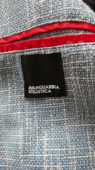 Giacca uomo Avanguardia Stilistica celeste 46