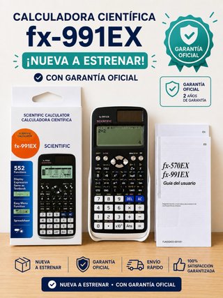 Calculadora Científica fx-991EX