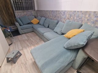 Sofá modular grande en U
