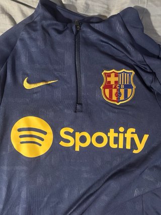 Sudadera deportiva FC Barcelona Nike azul