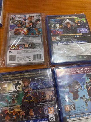 Lote Kingdom Hearts PS2, PS3, PS4, PSP, 3DS