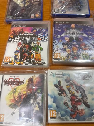 Lote Kingdom Hearts PS2, PS3, PS4, PSP, 3DS