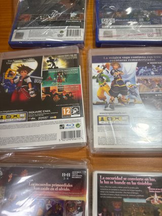 Lote Kingdom Hearts PS2, PS3, PS4, PSP, 3DS