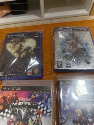 Lote Kingdom Hearts PS2, PS3, PS4, PSP, 3DS