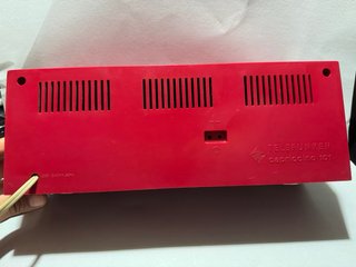 Radio Vintage Telefunken Capriccino 101 Rosso