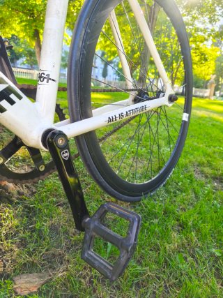 Bicicleta Fixie Williamsburg Blanca