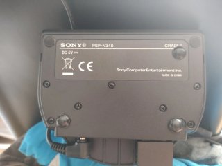 PSP Go Negra con Cargador Cradle N340