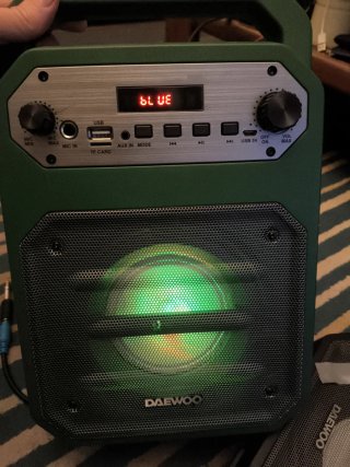 Altavoz Karaoke Daewoo DSK-345B Bluetooth