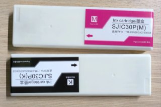 Cartuchos Tinta Epson SJIC30P(M) y SJIC30P(K)