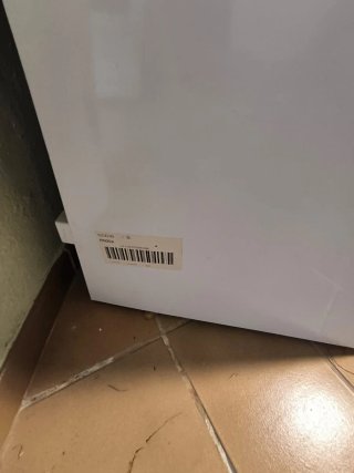 Congelador grande blanco