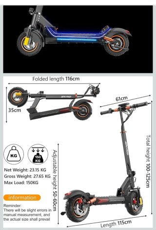 Patinete Eléctrico IENYRID