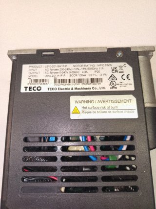 Variador Frecuencia TECO L510s 0.75kw