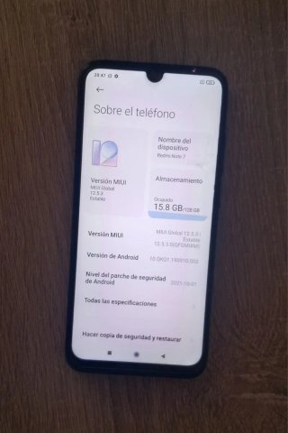 Xiaomi Redmi Note 7 azul 128gb