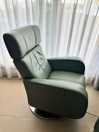 Sillón Eléctrico Piel Diseño Italiano